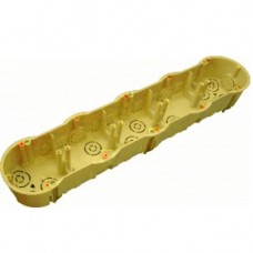 Κουτί Χωνευτό Γυψοσανίδας Διακόπτου Πενταπλό Φ65x3 68LA/5 Dabler Monokrousos